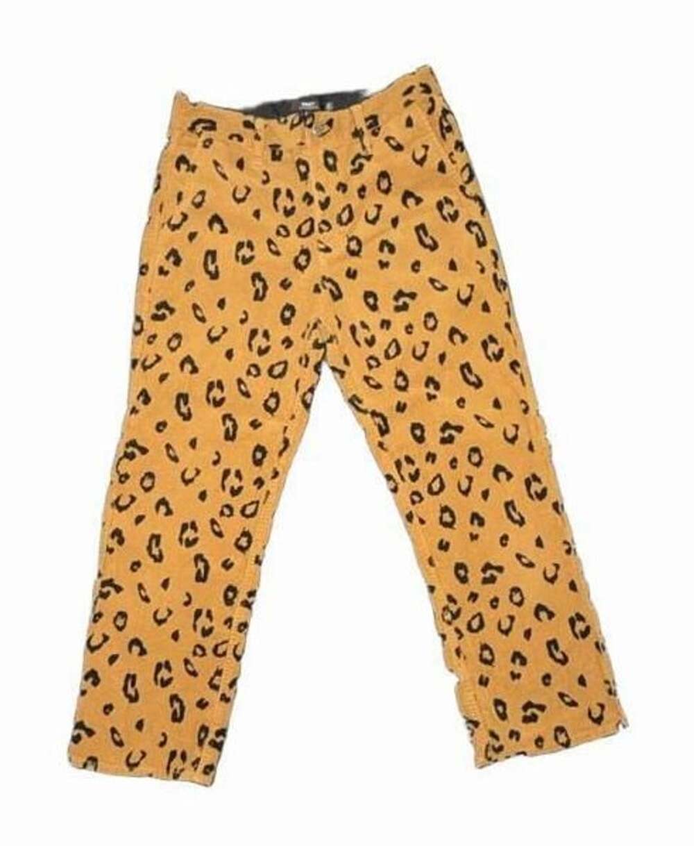 🐆 OBEY Abbott Painter Pants in Leopard Corduroy 🐆
